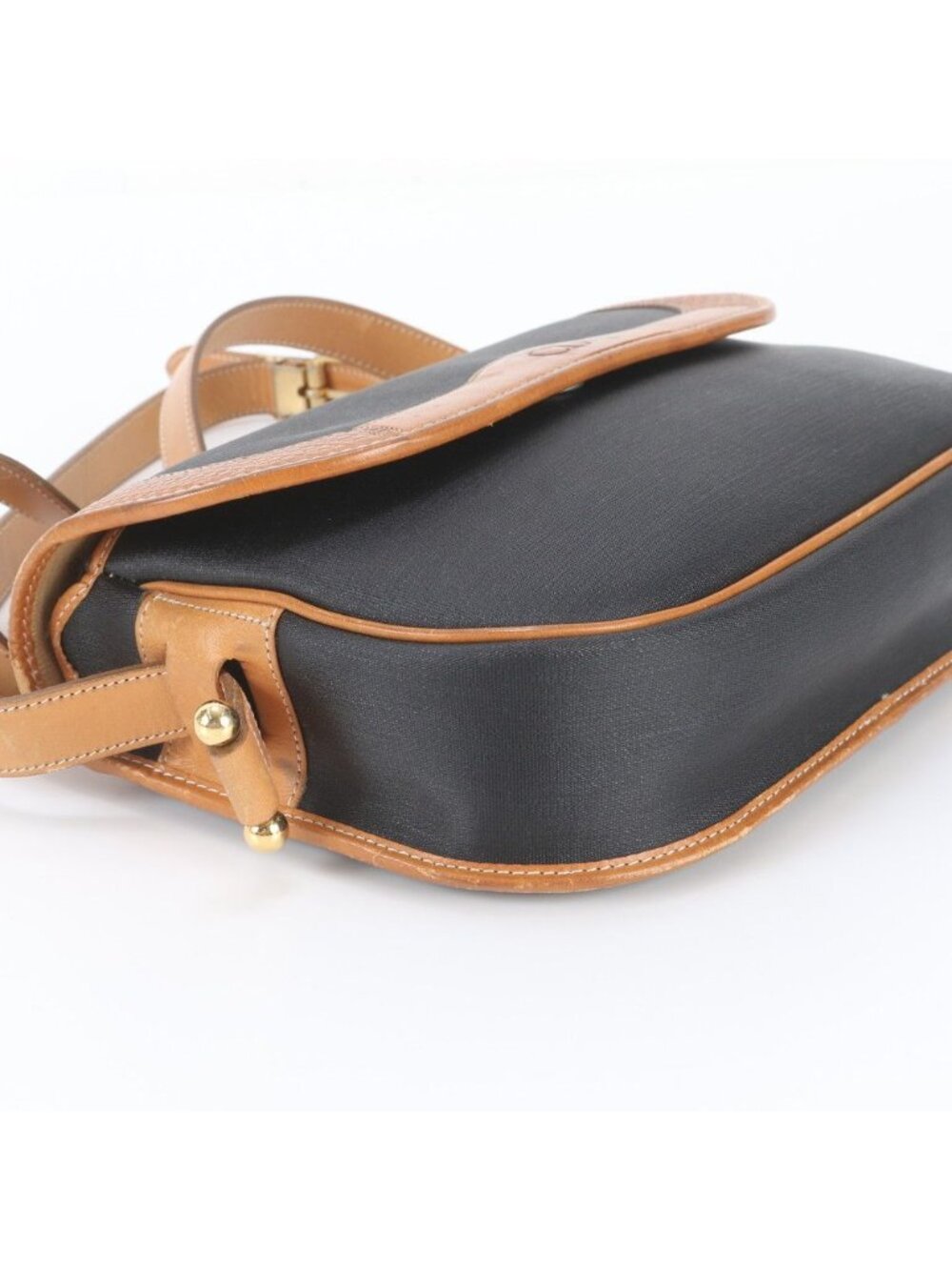 Dior Vintage Leather Shoulder Bag Crossbody Black - Picture 5 of 8